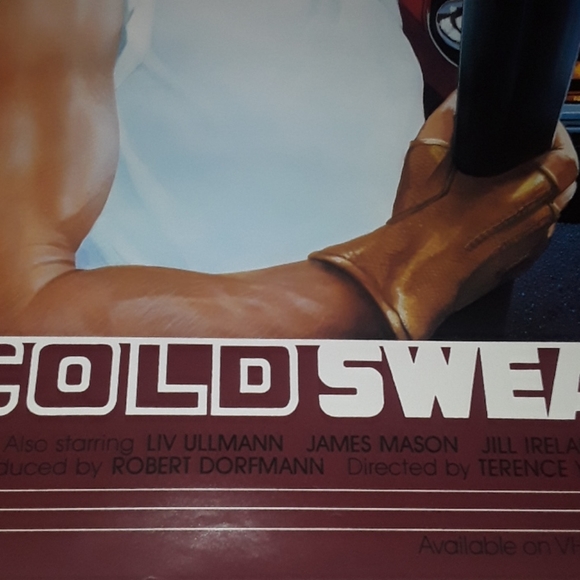 c ORIGINAL CHARLES BRONSON COLD SWEAT MOVIE POSTER - Picture 6 of 7